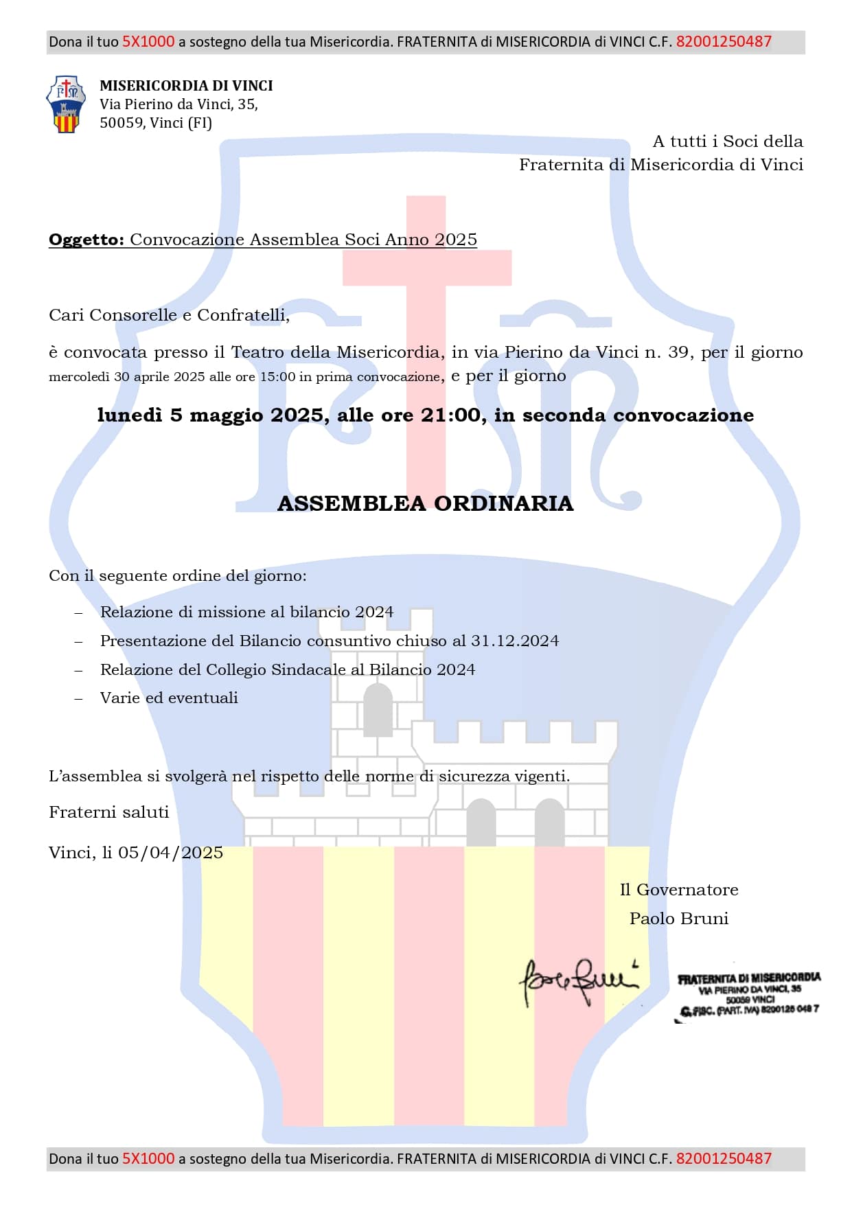 Assemblea dei soci 2025